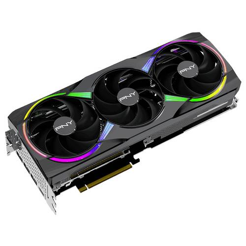 PNY Grafikkarte Nvidia RTX 5080 16GB ARGB OC Triple Fan 16 GB GDDR7-RAM PCIe x16 HDMI® 2.1, DisplayPort 2.1