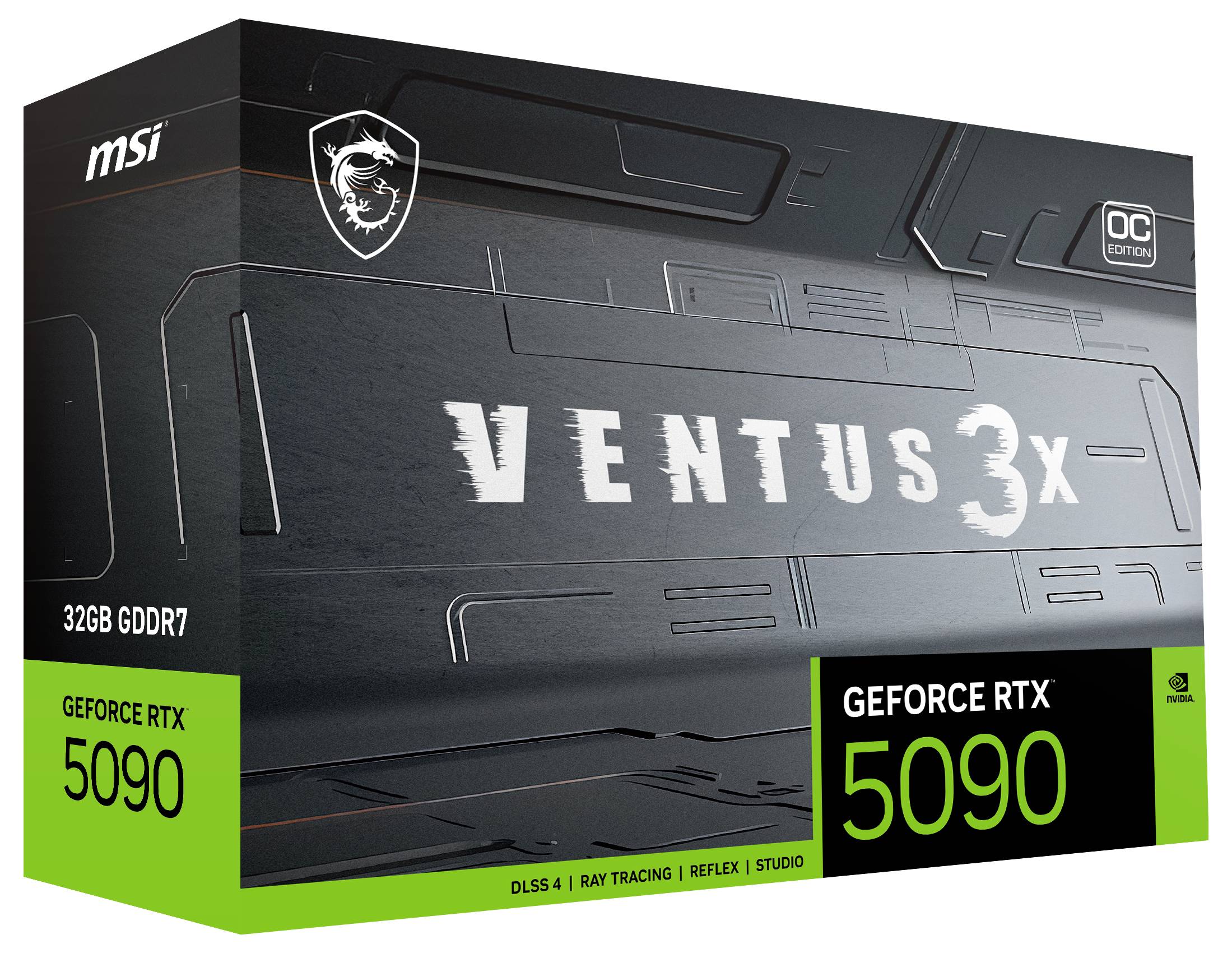 MSI GeForce RTX 5090 32G VENTUS 3X OC - Grafikkarte-3
