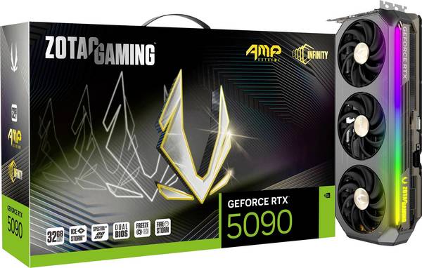 Zotac GAMING GeForce RTX 5090 AMP Extreme INFINITY Grafikkarten NVidia PCI-Express