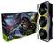'Palit GeForce RTX 5080 Gamerock' Grafikkarte mit dreifachem Lüfterdesign, neben der Verpackung gezeigt.