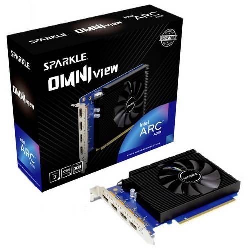 Thumbnail - Sparkle Grafikkarte Intel Arc™ A310 4 GB GDDR6-RAM PCIe x16