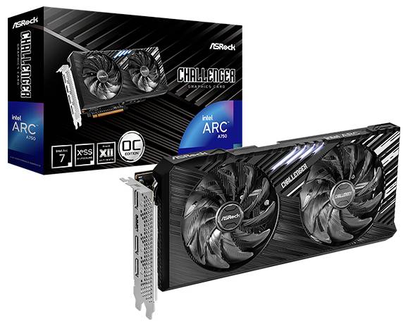 ASRock Grafikkarte Intel Arc™ Graphics A750 Arc A750 8 GB PCIe x16 DisplayPort