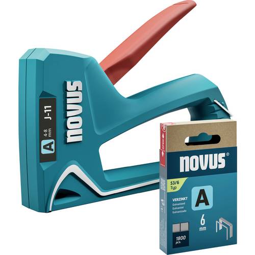 Novus Tools J-11 030-0455 Handtacker Klammernlänge 4 - 8 mm