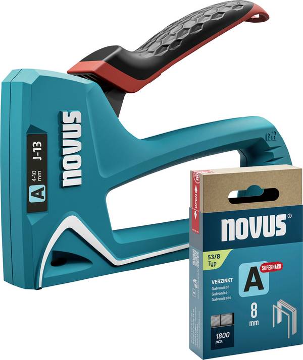 Novus Tools J-13 030-0456 Handtacker Klammernlänge 4 - 10 mm