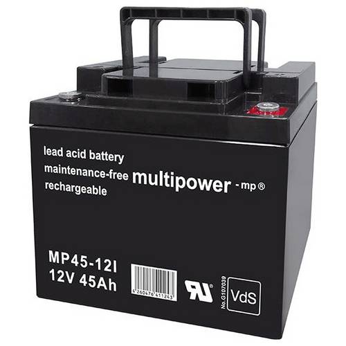 Multipower MP45-12 / 12V 45Ah Blei Akku AGM mit VdS Zulassung