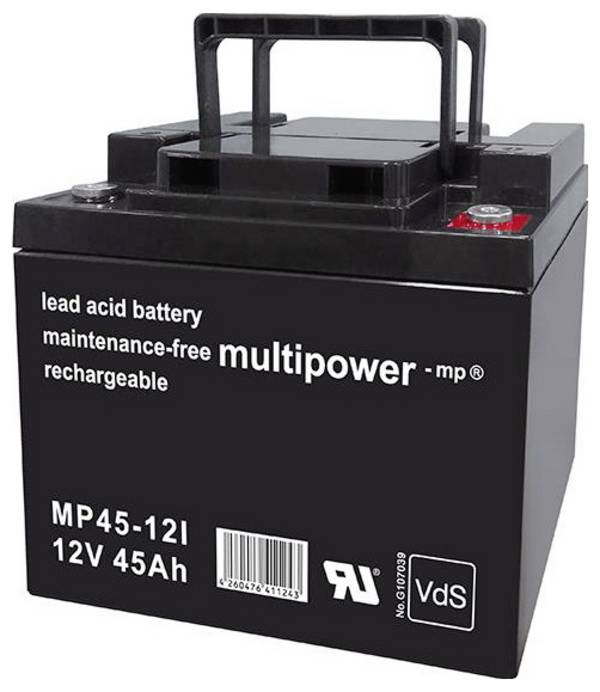 Multipower MP45-12 / 12V 45Ah Blei Akku AGM mit VdS Zulassung