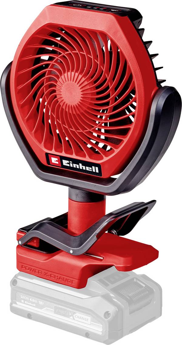 Einhell GC-CF 18/110 Li-Solo Akku-Ventilator   (Ø x H) 110 mm x 249 mm  mit Akku