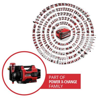 Einhell Power X-Change AQUINNA 18/30 F LED AUTOMATIC Akku-Gartenpumpe 3000 l/h 28 m-1