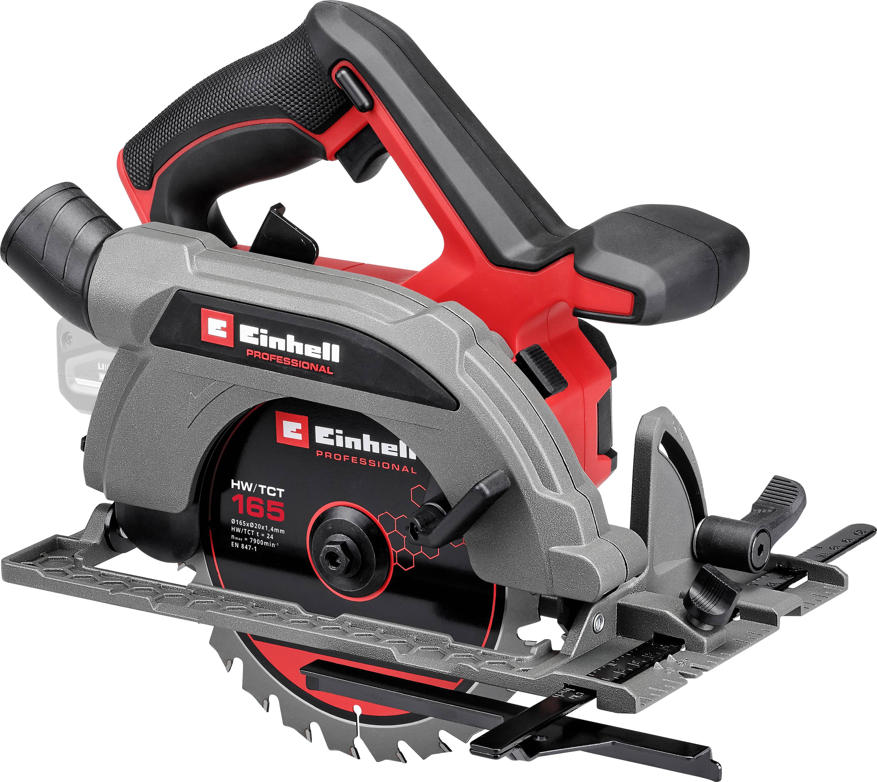 Einhell Professional TP-CS 18/165 Li BL - Solo Cirkelsåg batteridriven 18 V