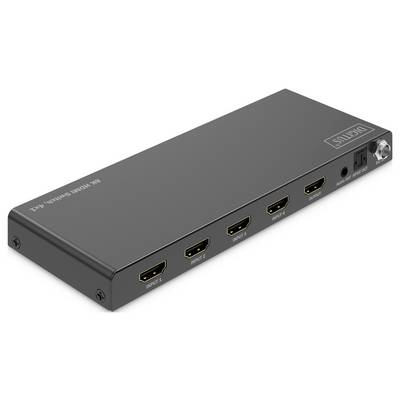 Digitus DS-55335 HDMI-Switch LED-Anzeige, Metallgehäuse, mit Fernbedienung, Ultra HD-fähig 7680 x 4320 Pixel-3