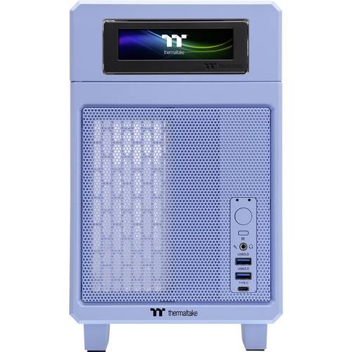 Thermaltake TR100 Hydrangea Blue Mini-Tower Gaming-Gehäuse Babyblau