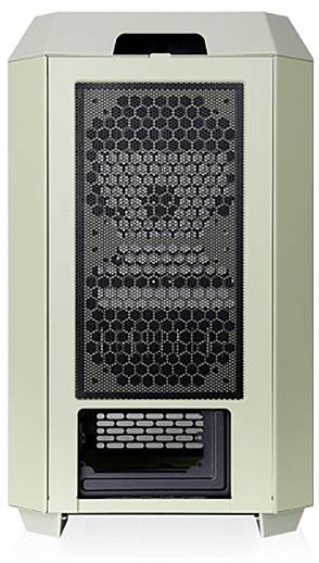 Thermaltake The Tower 250 Matcha Green Midi-Tower Gaming-Gehäuse Grün, Schwarz