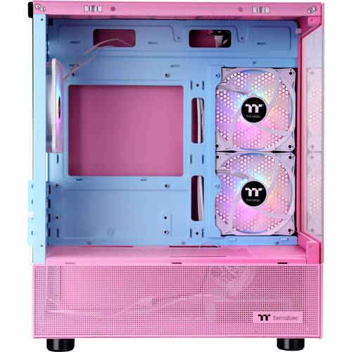Thermaltake View 170 TG ARGB Bubble Pink Micro-Tower Gaming-Gehäuse Pink, Blau