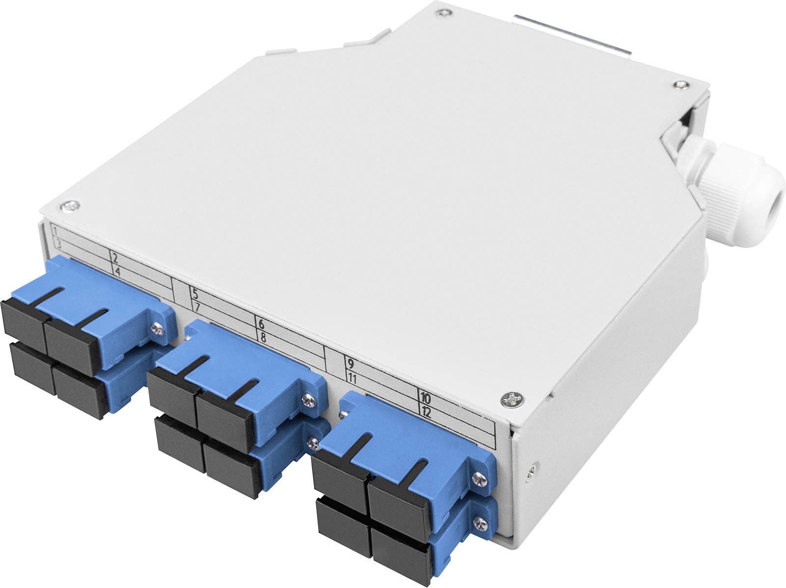 Thumbnail - Digitus DN-963890 LWL-Adapter Grau, Blau, Hellblau, Schwarz 1 St.