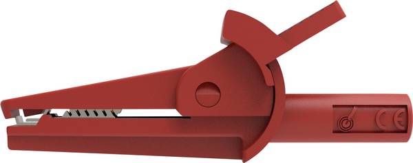 Schützinger SAK 6715 Ni / 2 / RT Sicherheits-Abgreifklemme Buchse CAT II 1000 V Rot