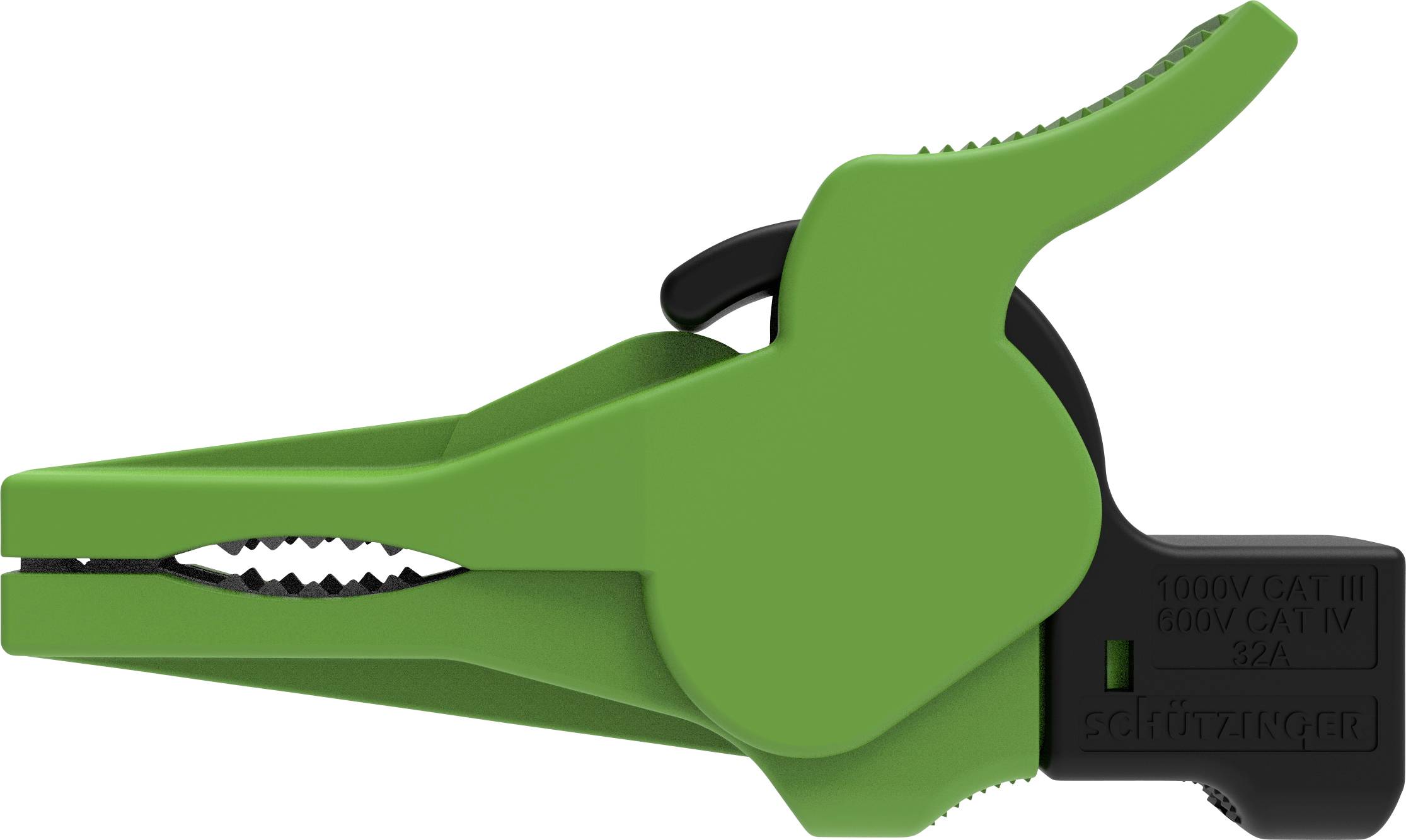 Schützinger SAK 9230 Ni / GN Sicherheits-Abgreifklemme Buchse Grün