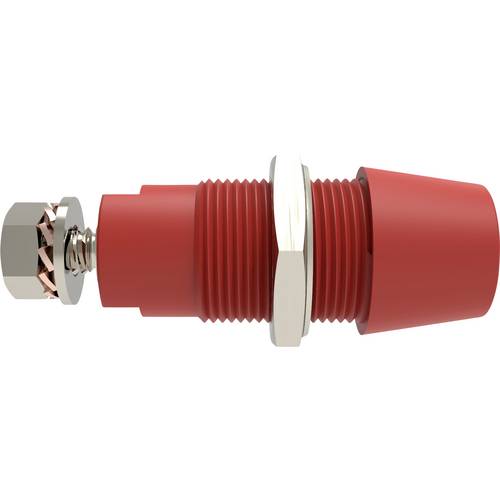 Schützinger DI SAB 9430 Ni / RT Sicherheits-Aufbaubuchse gerade Rot 1 St.
