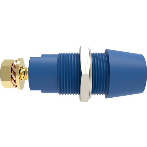 Thumbnail - Schützinger DI SAB 9430 Au / BL Sicherheits-Aufbaubuchse gerade Blau 1 St.