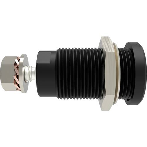 Schützinger DI SEB 9424 Ni / SW Sicherheits-Einbaubuchse gerade Schwarz 1 St.