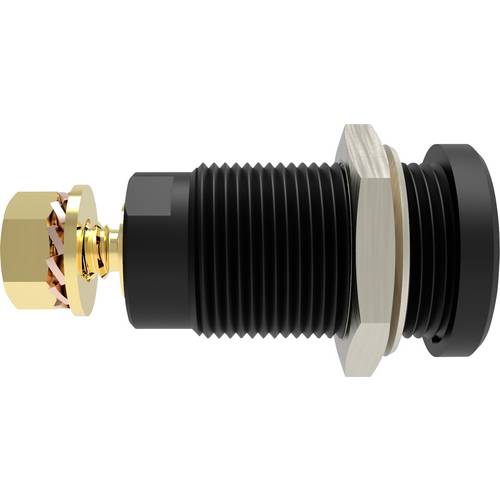 Schützinger DI SEB 9424 Au / SW Sicherheits-Einbaubuchse gerade Schwarz 1 St.