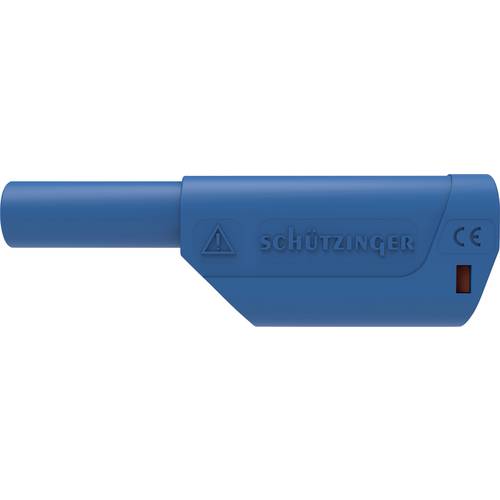 Schützinger DI SFK 8500 L Ni / AS / BL Sicherheits-Federkorbstecker gerade Stift-Ø: 4 mm Blau 1 St.