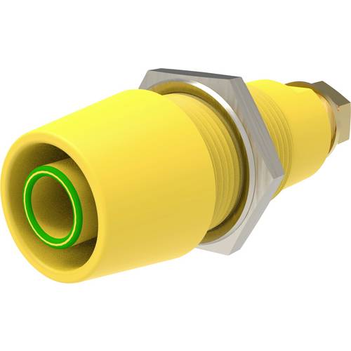 Schützinger DI SAB 9430 Au / GNGE Sicherheits-Aufbaubuchse gerade Grün-Gelb 1 St.