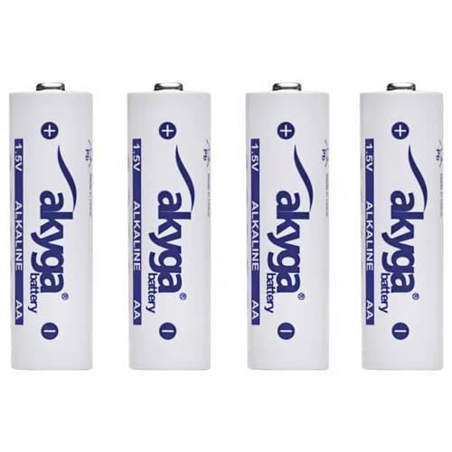 Akyga AA LR6 Mignon (AA)-Batterie Alkali-Mangan 3050 mAh 1.5 V 4 St.