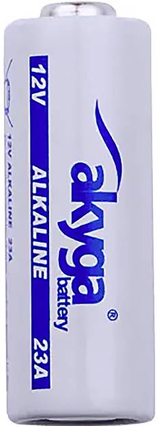 Alkaline-Batterie von Akyga, 12V, 23A. 