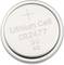 Silberne Lithium-Knopfzelle mit der Aufschrift "Lithium Cell CR2477 3V".