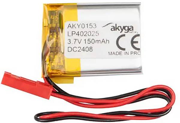 Akyga LP402025 Akkupack x Spezial-Akku  LiPo 3.7 V 150 mAh