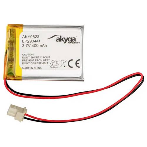Akyga LP293441 Akkupack x Spezial-Akku LiPo 3.7 V 400 mAh