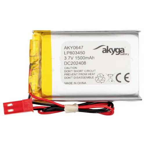 Akyga LP803450 Akkupack x Spezial-Akku LiPo 3.7 V 1500 mAh