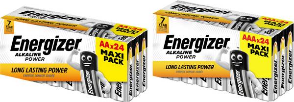 Energizer Batterie-Set Micro, Mignon 48 St.