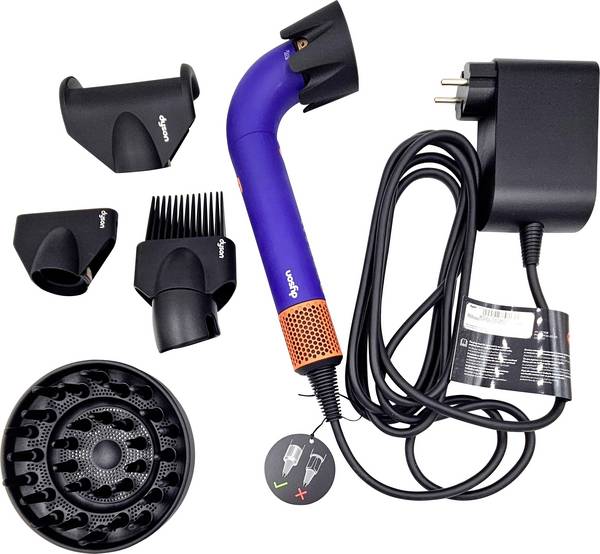 dyson HD18 Supersonic R Pro Hair Dryer vinca blue/topaz Haartrockner Violettblau, Topaz
