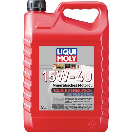 Thumbnail - Liqui Moly Touring High Tech Super SHPD 15W-40 1084 Motoröl 5 l