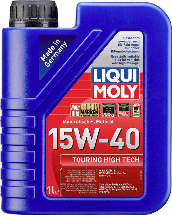 Liqui Moly Touring High Tech 15W-40 1095 Motoröl 1 l