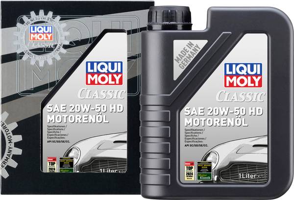 Liqui Moly Classic Motorenöl SAE 20W-50 HD 1128 Motoröl 1 l