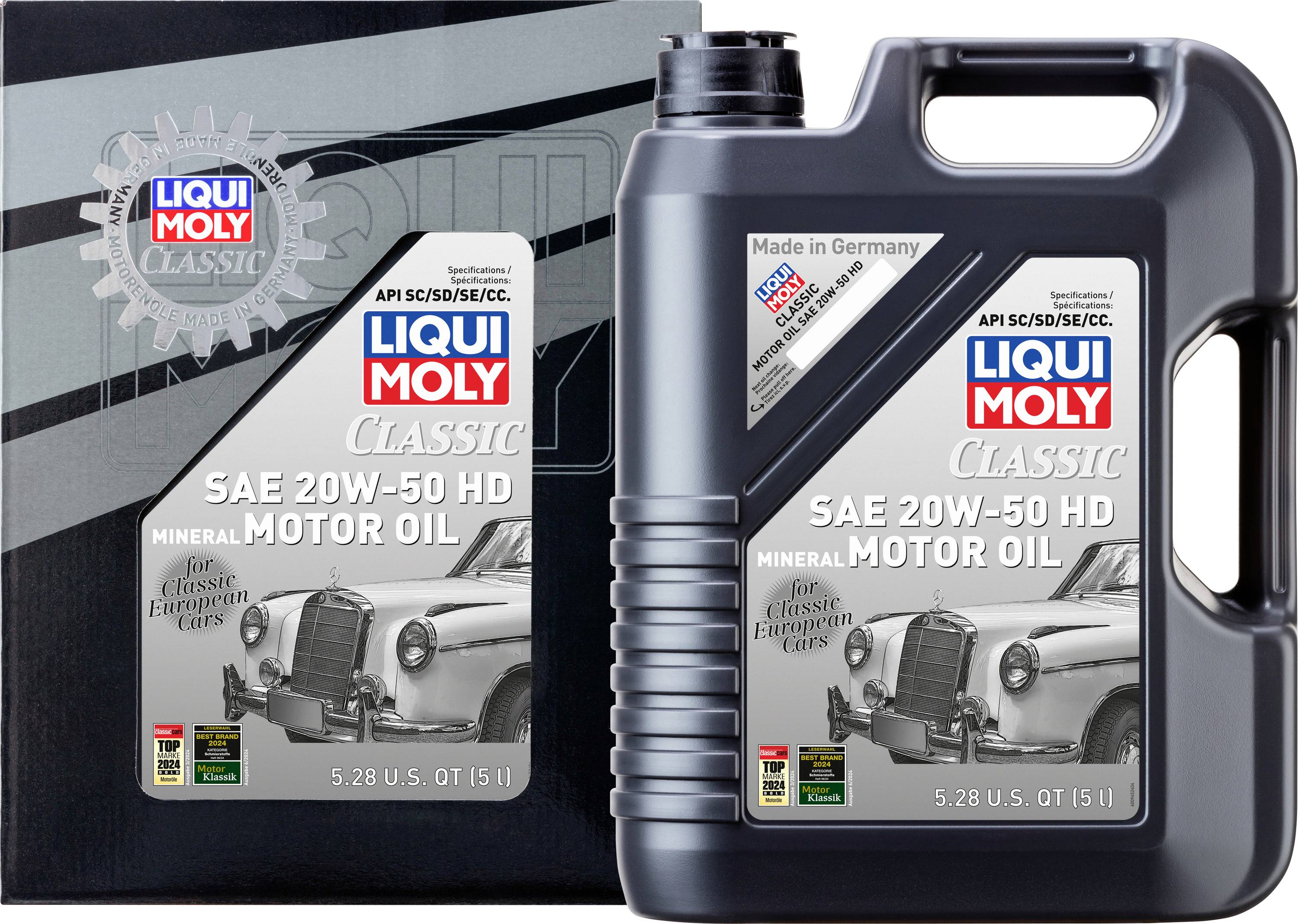 Liqui Moly Classic Motorenöl SAE 30 1133 Motoröl 5 l
