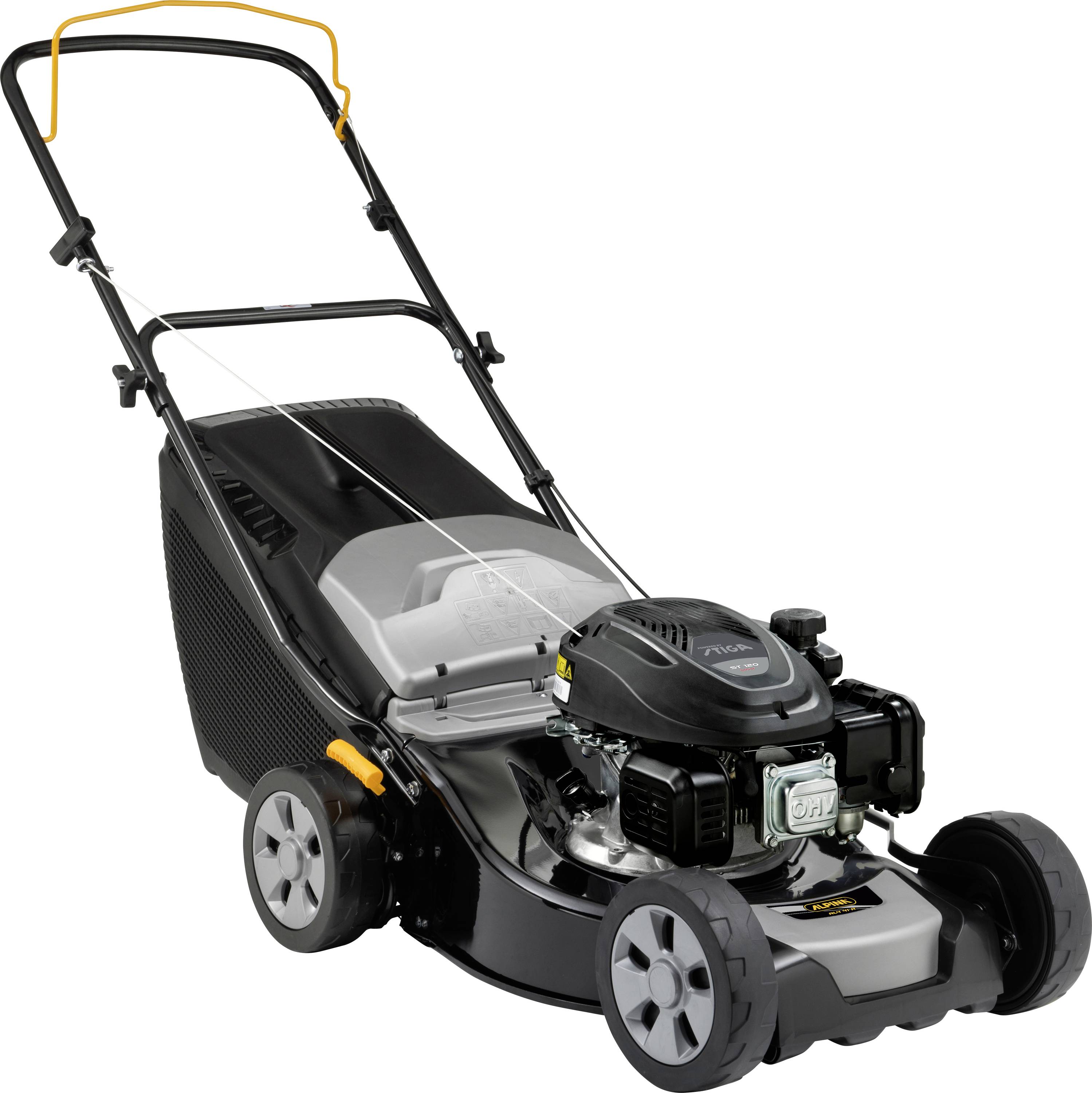 STIGA AL4 41 A Benzin Rasenmäher mit Schnitthöhenverstellung 1.9 kW Schnittbreite (max.) 41 cm