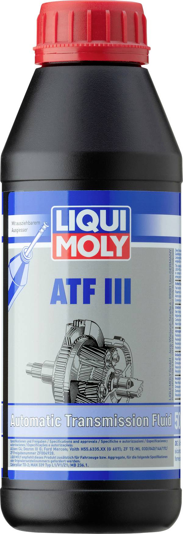 Liqui Moly ATF III 1405 Getriebeöl 500 ml