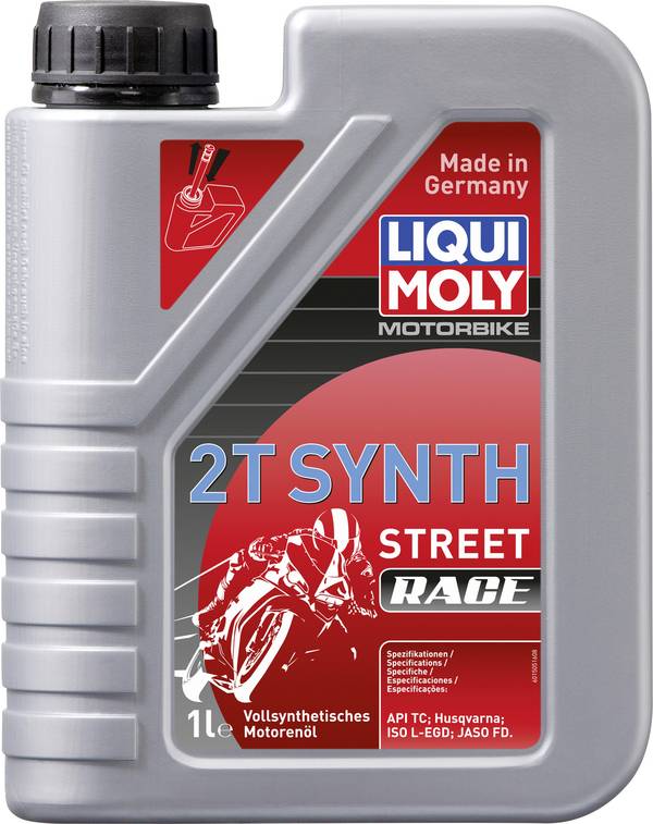 Liqui Moly Motorbike 2T Synth Street Race 1505 2-Takt-Motoröl 1 l