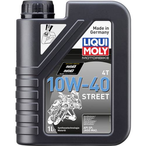 Liqui Moly Motorbike 4T 10W-40 Street 1521 4-Takt-Motoröl 1 l