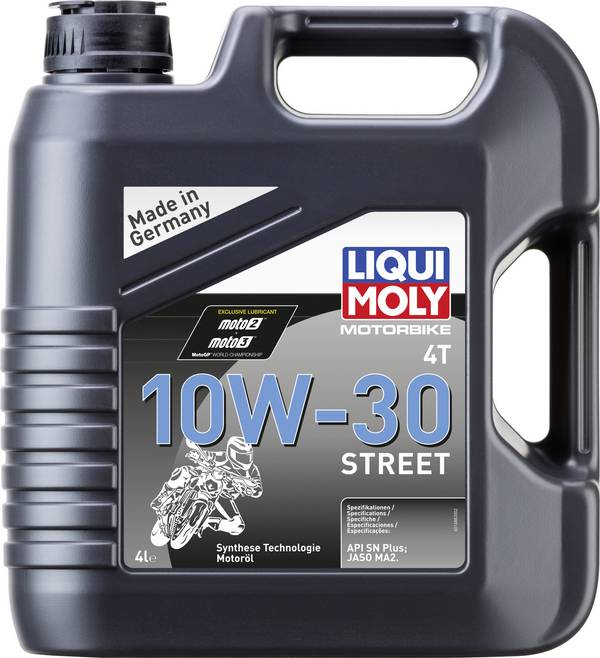Liqui Moly Motorbike 4T 10W-30 Street 1688 4-Takt-Motoröl 4 l