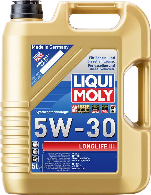Liqui Moly Longlife III 5W-30 20647 Motoröl 5 l