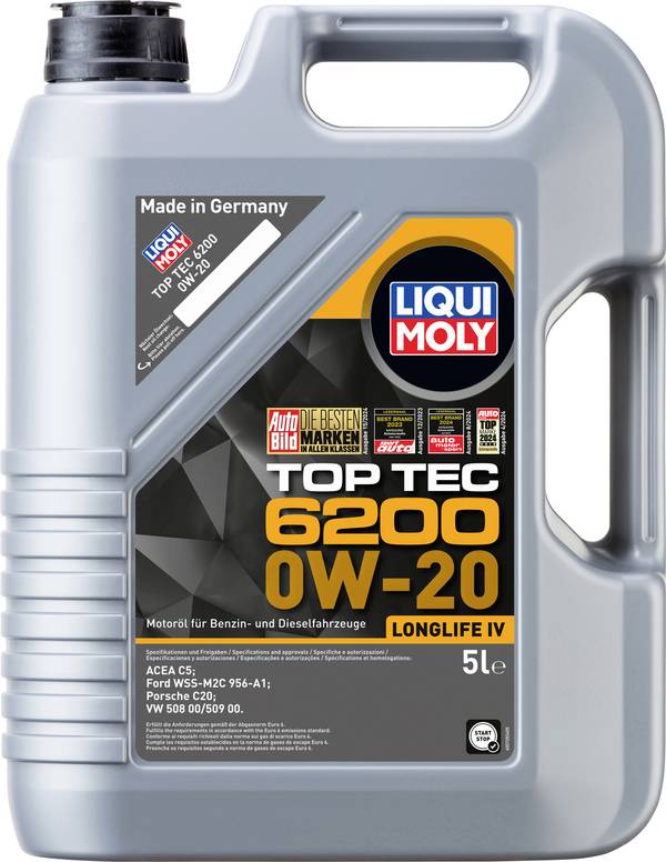 Liqui Moly Top Tec 6200 0W-20 20781 Motoröl 5 l