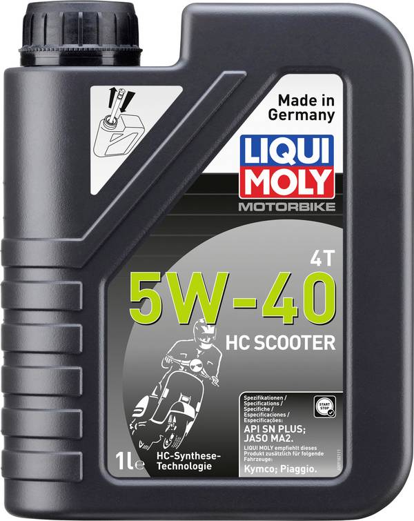 Liqui Moly Motorbike 4T 5W-40 HC Scooter 20829 Motoröl 1 l
