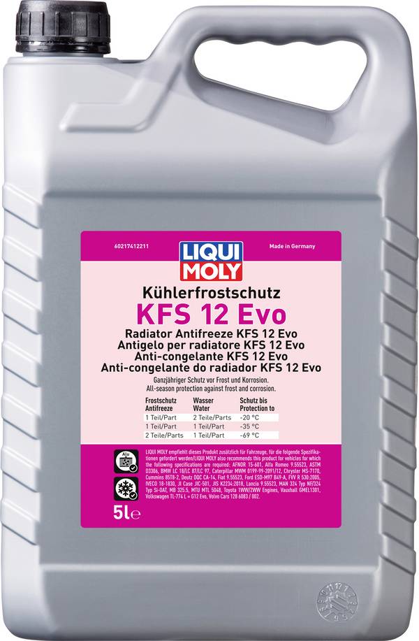 Liqui Moly KFS 12 Evo 21741 Kühlerfrostschutz  5 l