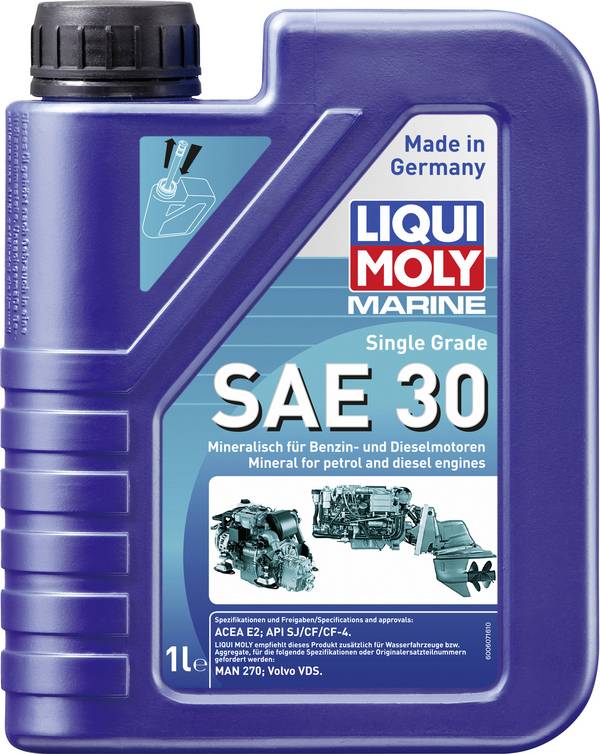 Liqui Moly Marine Single Grade SAE 30 25065 Motoröl 1 l