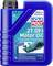 'Liqui Moly Marine 2T DFI Motoröl' 1-Liter-Flasche für Zweitakt-Benzinmotoren. Hergestellt in Deutschland, semi-synthetisch.