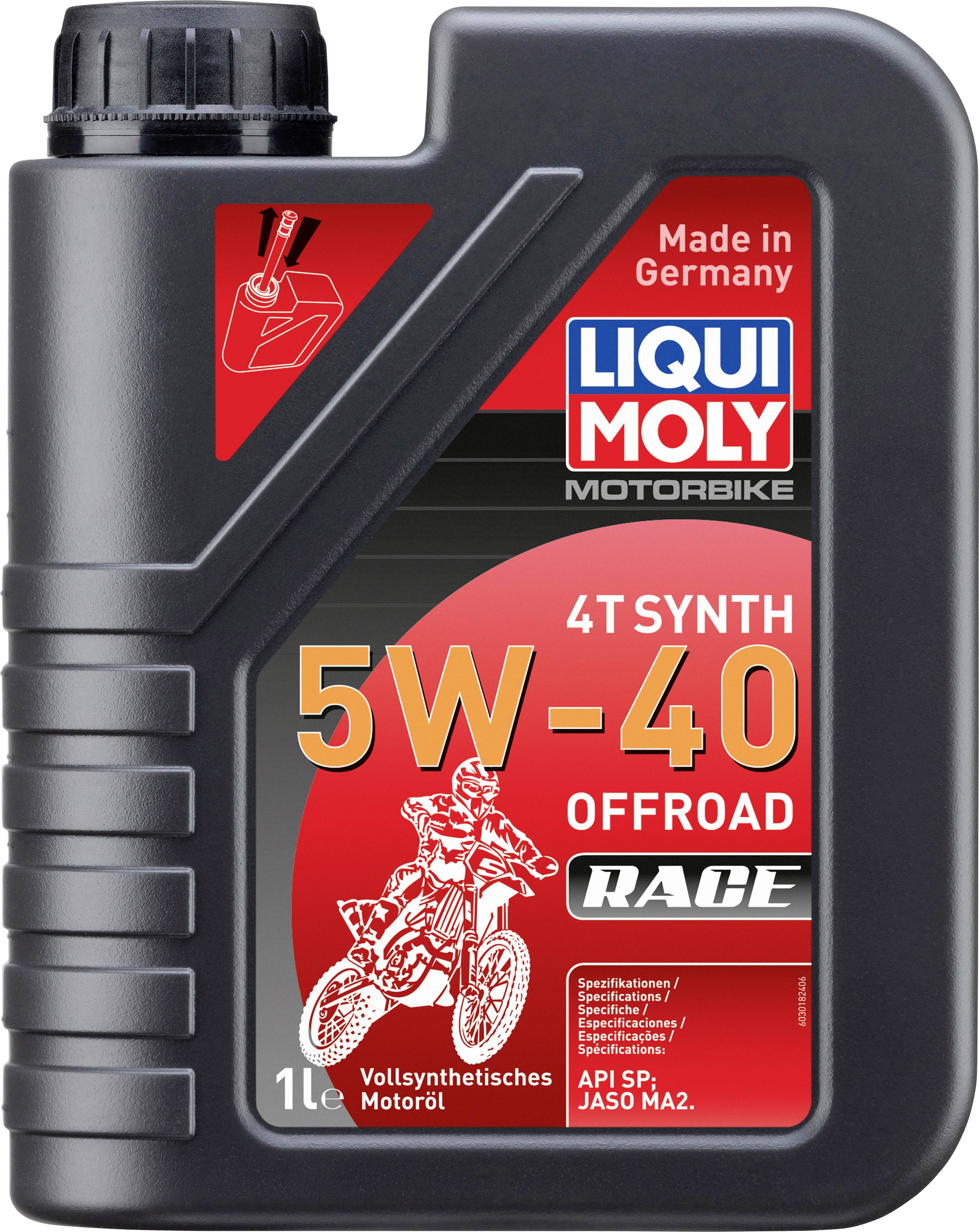 Liqui Moly Motorbike 4T Synth 5W-40 Offroad Race 3018 4-Takt-Motoröl 1 l